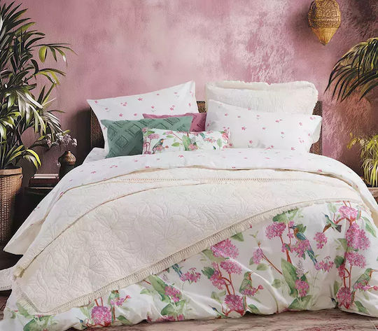 Nef-Nef Homeware Jamal Κουβερλί Υπέρδιπλο Ecru 240x230cm