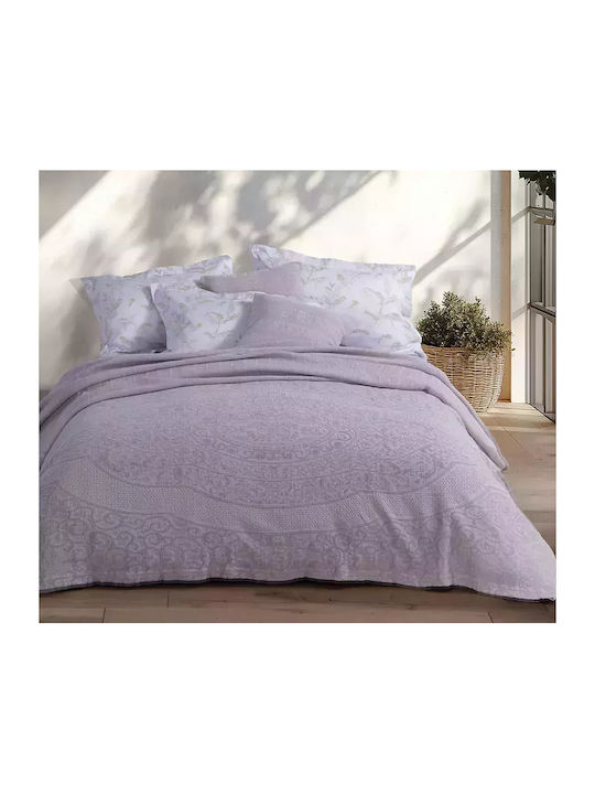 Nef-Nef Homeware Nantia Blanket Double 230x250cm Mauve
