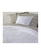 Nef-Nef Homeware Starige Κουβέρτα Υπέρδιπλη 230x250εκ. White
