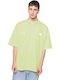 T-shirt Washed Lime