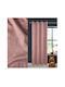 JumT Pink Grommet Curtain 140x260cm
