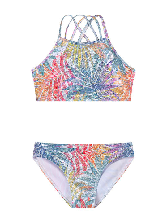 Energiers Kids Swimwear Bikini Iridescent, Floral