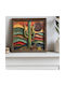 Κάδρο 856evl1403 50x3,5x50cm Multi Wallity Τετράγωνοι Mdf Ξύλο