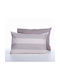 Nef-Nef Homeware Casual Stripe Kissenbezug mit Umschlagumschlag Ecru 52x72cm.