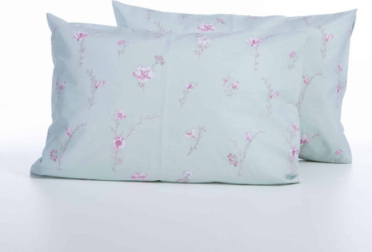 Nef-Nef Homeware Irida Калъфка за Възглавница с корица за плик Мента 52x72см.