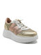 Sneakers Platino / Oro / Off White