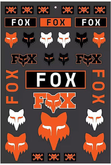 Αυτοκολλητα Legacy Track Sticker Pack Orange 32536-009 Fox