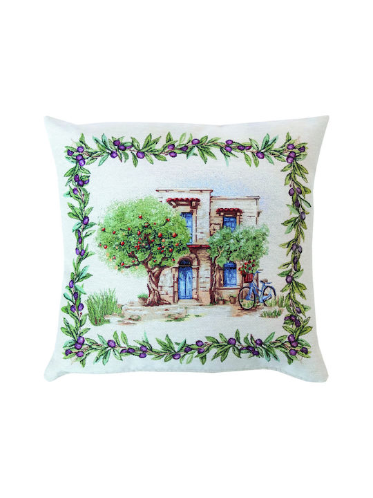 Dimeco Decorative Pillow Case Catania Green 45x...