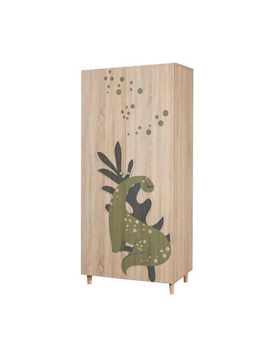 Zwei Türen Schrank Bunt 90x52x192cm