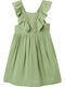 Children's Dress Lime Green