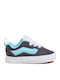 Knu Skool Elastic Lace Kids Sneakers Gray