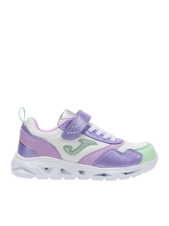 Star Jr Παιδικά Sneakers με Σκρατς Μωβ