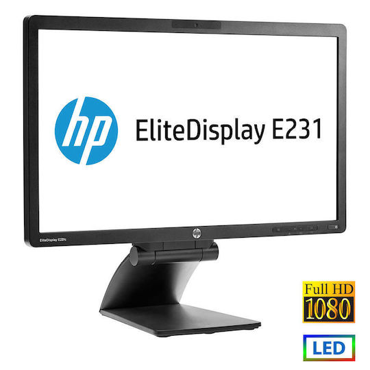 HP E231 Refurbished Grade A TFT-LCD Monitor 23" FHD 1920x1080