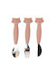 Trixie Baby Cutlery Set for 12+ months Pink 3pcs