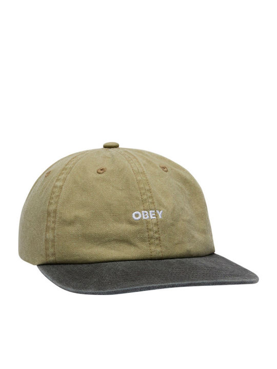 Obey 2 Tone Bold 6 Panel 100580411-kha Χακί