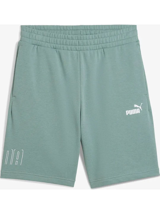 PUMA Αθλητική Ανδρική Βερμούδα Πρασινο