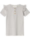 Kinderhemd Kurzarm Gray