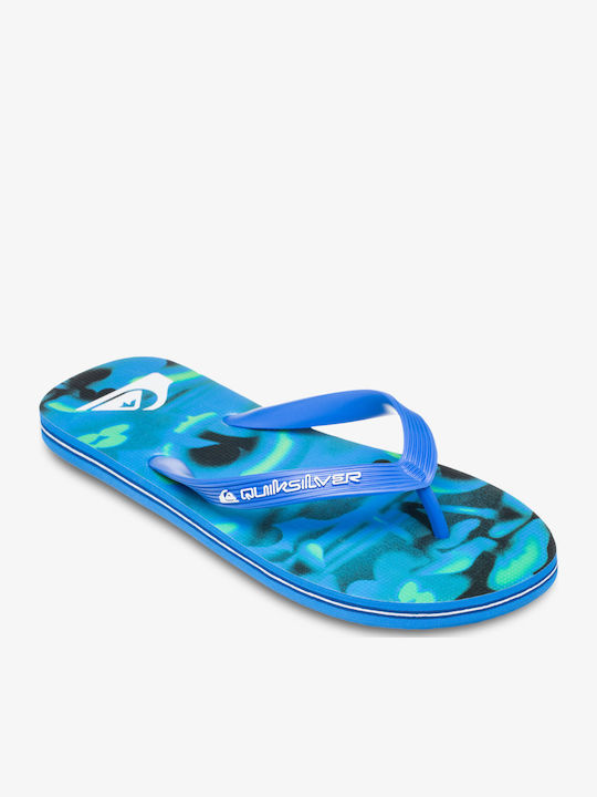 Quiksilver Molokai Art Men's Flip Flops Blue AQ...