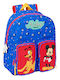 Mickey Mouse Clubhouse Gute-Laune-Schulranzen Blau 28 x 34 x 10 cm