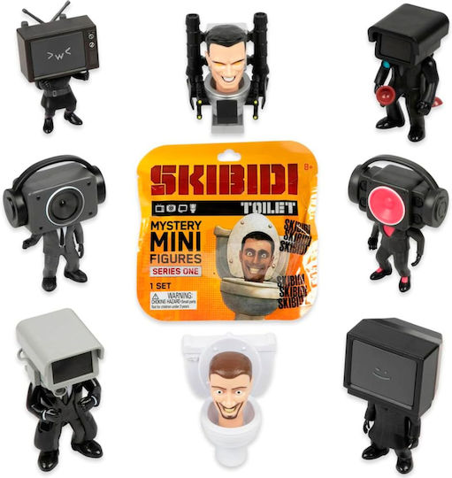 BigBuy Skibidi Toilet Mystery Mini Figurină BONK39772 | Skroutz