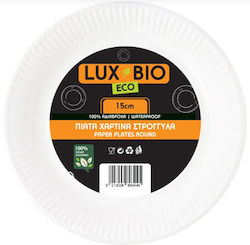 Lux Bio Economy Paper Plates 6" 15cm 20pcs Lux Bio Economy Paper Plates 6" 15cm 20pcs