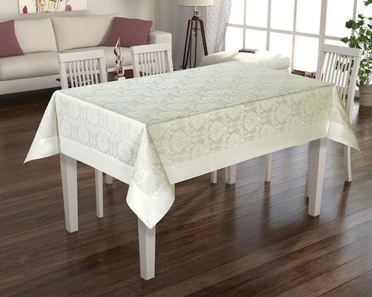 Tropik Home Tablecloth Cream 140x200cm