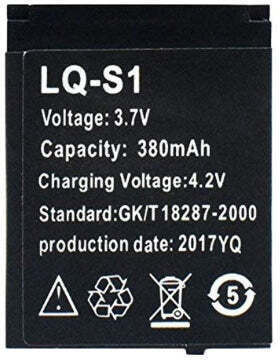 Батерия Lq-s1 Dz09 Смарт Часовник 380mAh