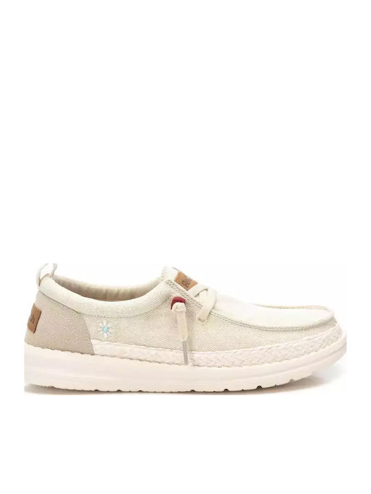Refresh Damen Mokassins in Beige Farbe
