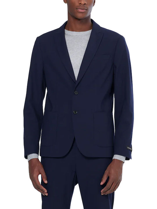 Scotch & Soda Core Men's Suit Jacket Blue