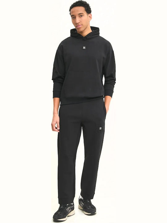 Sweatpants with Elastic Black