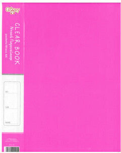 Groovy Clipboard Flexible for Paper A4 Fuchsia Positions 1pcs
