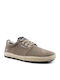 Tourist Leather Men's Espadrilles in Beige Color