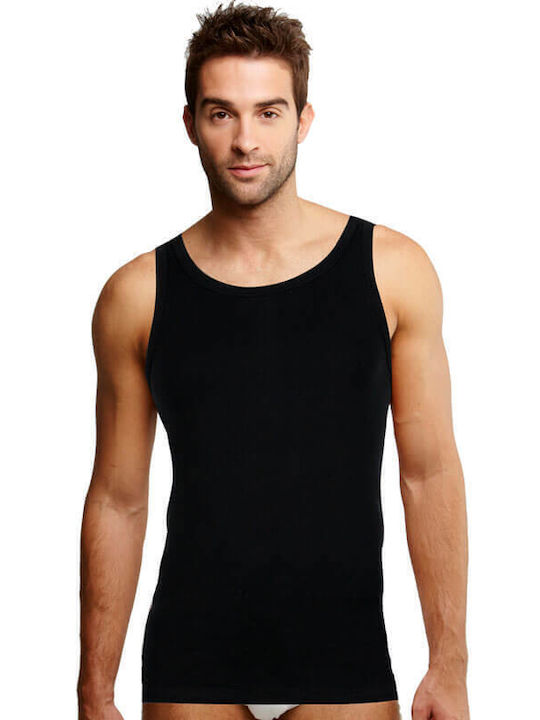 Herren Unterhemden in Schwarz Farbe 3Packung