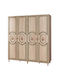 Four-Door Wardrobe Imaj 863sph4225 180x52x192cm Multi Four-Door
