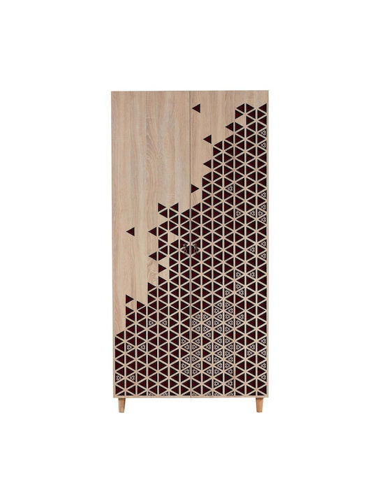 Ντουλάπα Δίφυλλη Stil 869vel4231 90x52x192cm Oa...
