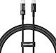 Baseus Заряден USB 2.0 Кабел USB-C Мъжки - USB-...