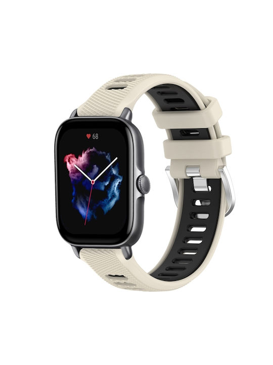 Strap Silicone Beige (Amazfit GTS 3)