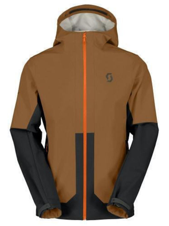 Scott 420888SCT_BLC_BRBR Ανδρικό Μπουφάν Soft Shell για Σκι & Snowboard Καφέ Scott 420888SCT_BLC_BRBR Ανδρικό Μπουφάν Soft Shell για Σκι & Snowboard Καφέ