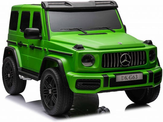 Bo Mercedes-benz G63 4×4 Două Locuri Cu Telecomandă Licențiat 24 Volt Verde Pentru 3+ Ani