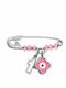 Ioannis Kosmima Child Safety Pin made of White Gold 14K