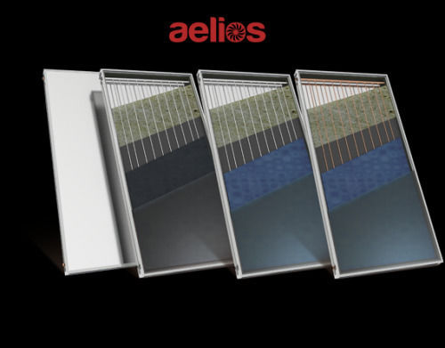 Nobel Selektiver Kollektor Aelios 2600 Cus Φ15 2 6m² Kupfer-Hydroskelett