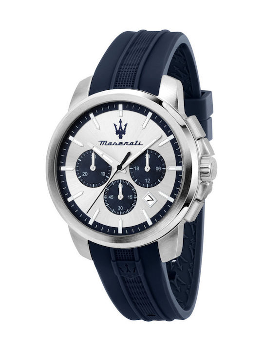 Maserati Successo Ρολόι Μπαταρίας με Καουτσούκ Λουράκι Maserati Successo Ρολόι Μπαταρίας με Καουτσούκ Λουράκι