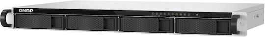 QNap TS-H765EU NAS Gestell mit 4 Steckplätzen für HDD/M.2/SSD und 2 Ethernet-Anschlüsse