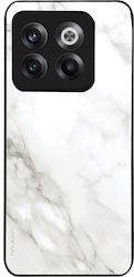 Sonique Marble Serie Hülle Oneplus 10t Weiß