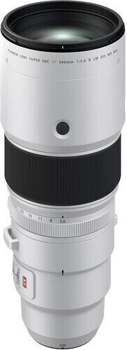 Fujifilm Crop Φωτογραφικός Φακός XF 500mm f/5.6 R LM OIS WR Super Telephoto για Fujifilm X Mount Λευκός