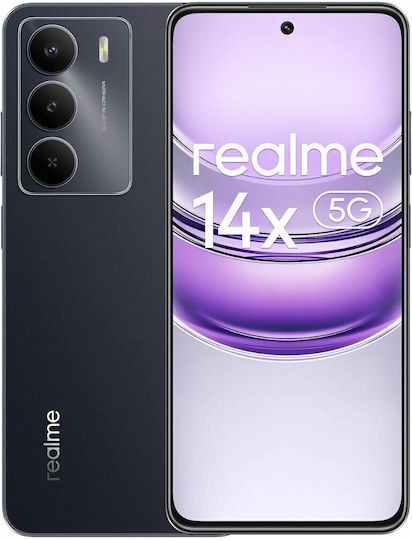 Realme 14x 5G 6GB + 128GB SIMフリー Realme 14X 5G Dual SIM (6/128GB) Negru Carbon | Skroutz Romania