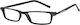 Readers Lesebrille +2.00 in Schwarz Farbe RD181