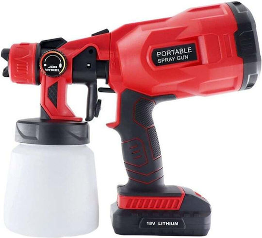 GET-CX33-OEM Ηλεκτρικό Πιστόλι Βαφής 18V με Δοχείο 0.8lt