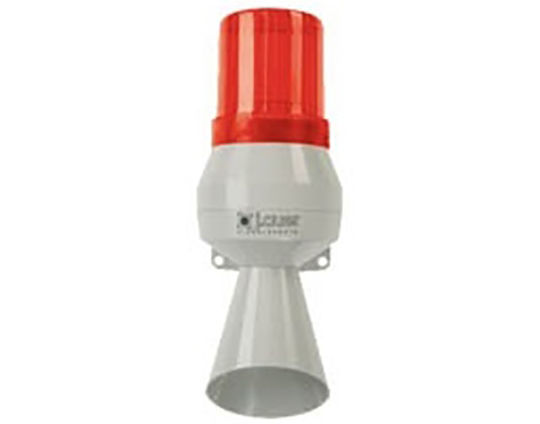 Auer Alarm Siren Outdoor 92dB 24V with Red Light