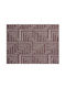 Nikotex Carpets Polar Rutschfest Teppich Rechteckig Synthetisch,Polyester/Cotton/Leather Ebony Sugar, Ecru, Black
